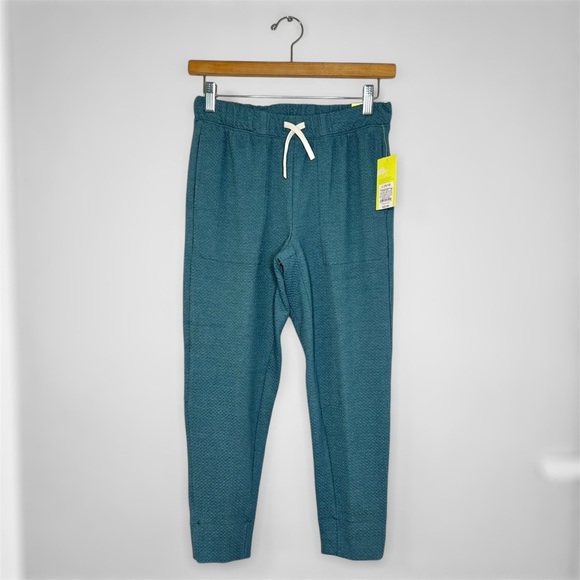 New All In Motion Textured Jogger Dark Teal Blur Kids Pants Large (10/12) - Picture 12 of 13